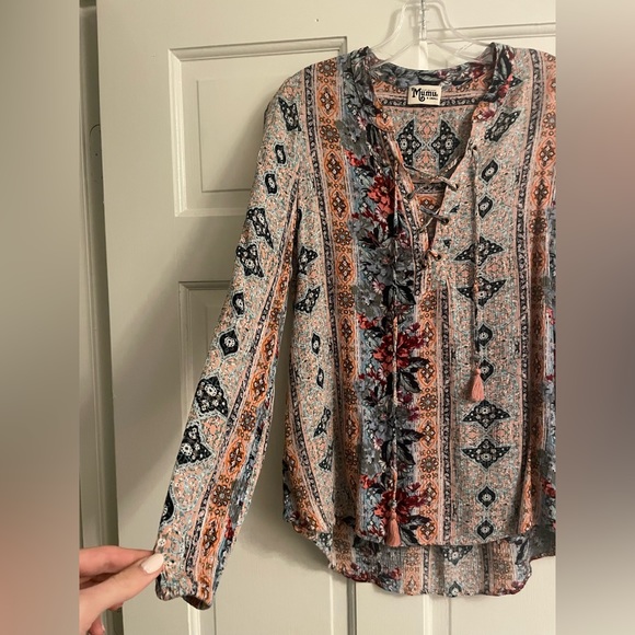 Show Me Your Mumu lace up top - Picture 4 of 5